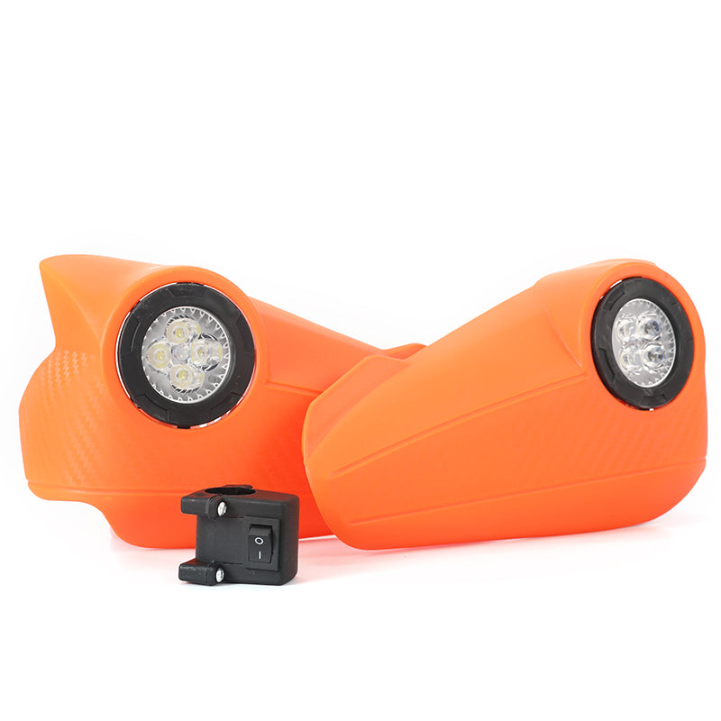 Motorcycle Handguard Hand Shield Protector With LED Light for KTM ADV DUKE LC4 200 640 690 990 SMR Hand Guards
