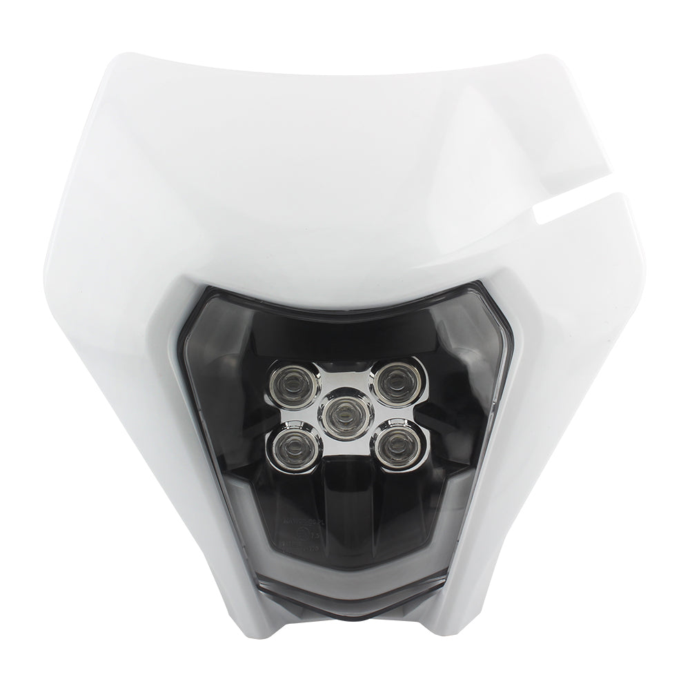 Motorcycle LED Headlight Headlamp Head Light Fairing 2021 2022 for KTM EXC Enduro XCW XC New Style 5 LED Headlight