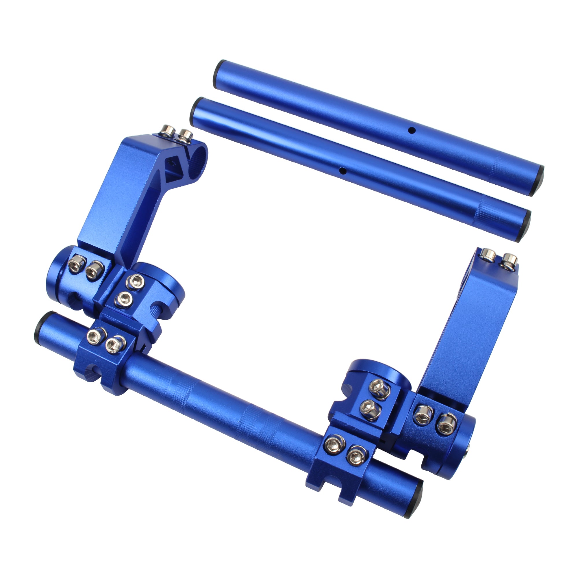 4 Color Motocross CNC Handlebar Removable Adjustable Steering Handle Bar 7/8" 22mm Scooter Motorcycle Parts Enduro