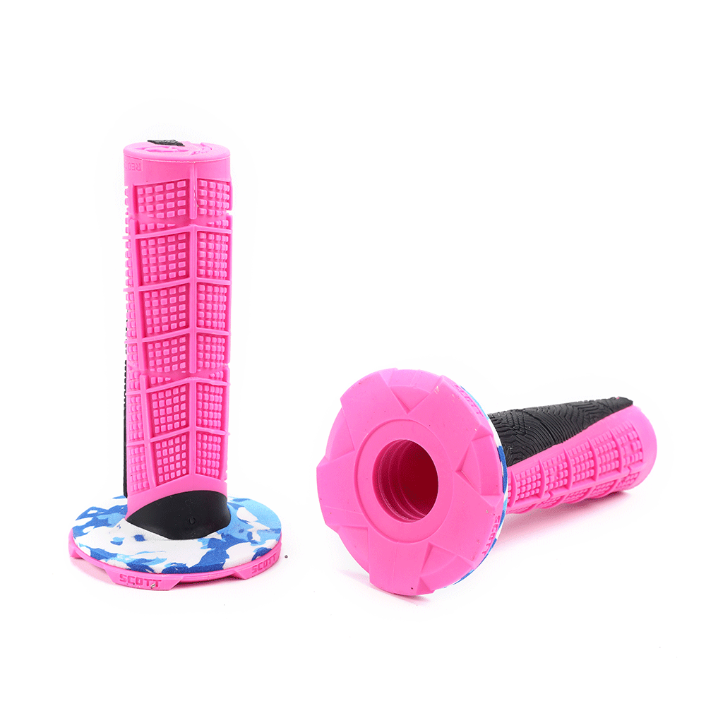 Motorcycle Handlebar Grips 22mm 7/8\" for Honda Kawasaki Yamaha Suzuki Bmw Mx Pit Dirt Bike Grip Throttle Assist