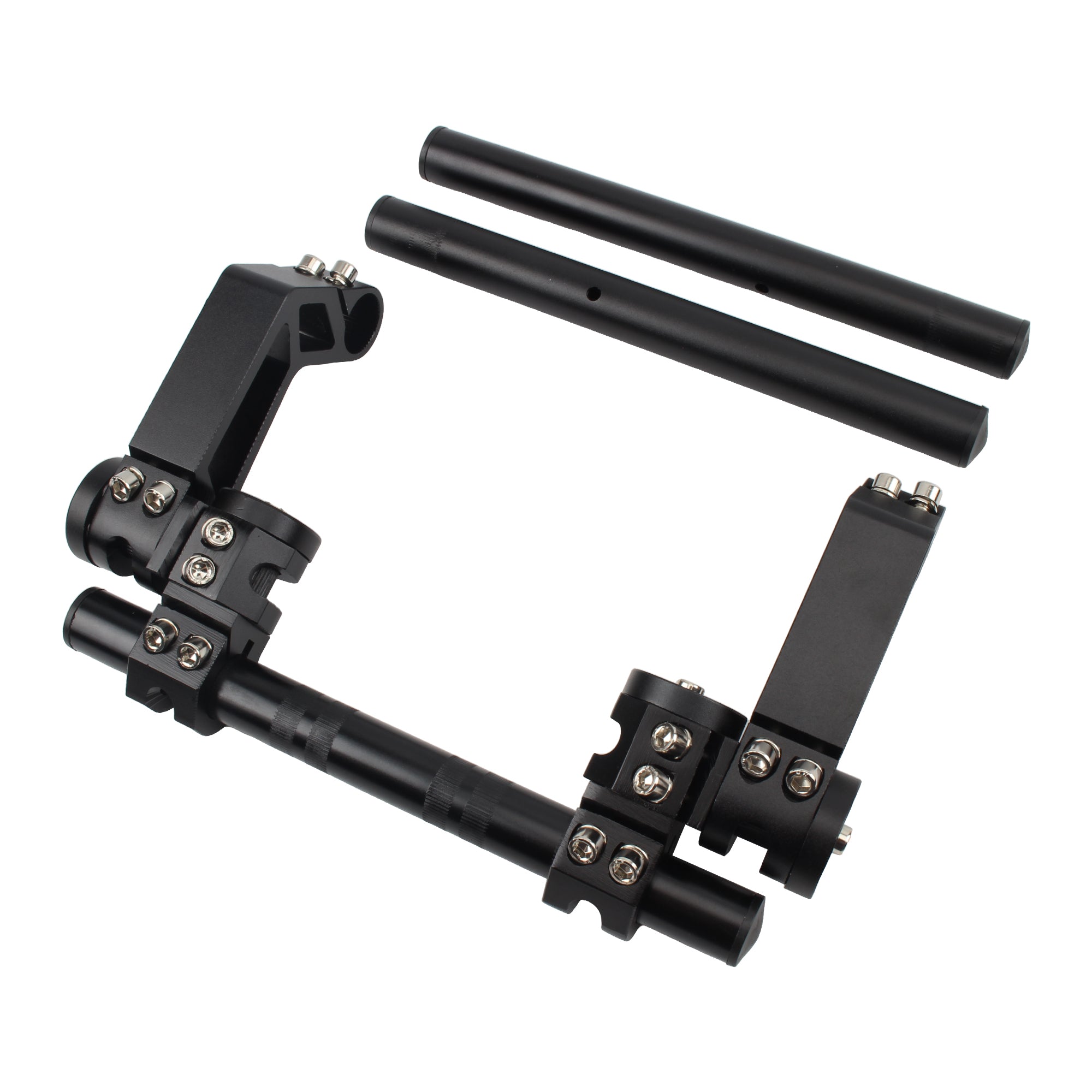 4 Color Motocross CNC Handlebar Removable Adjustable Steering Handle Bar 7/8" 22mm Scooter Motorcycle Parts Enduro