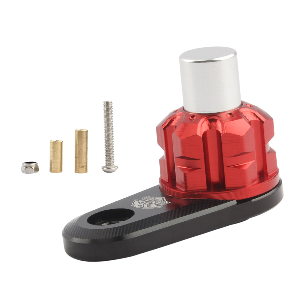 1PCS Motorcycle CNC Parking Brake Lever Lock Universal Parking Brake Switch Button Lock Moto Accessories Parts