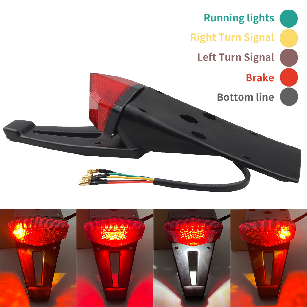 Motorcycle Universal Flash Turn Signals Brake Light for Bmw Suzuki Yamaha Honda Universal Flashing Accessory Safeguard Wholesale