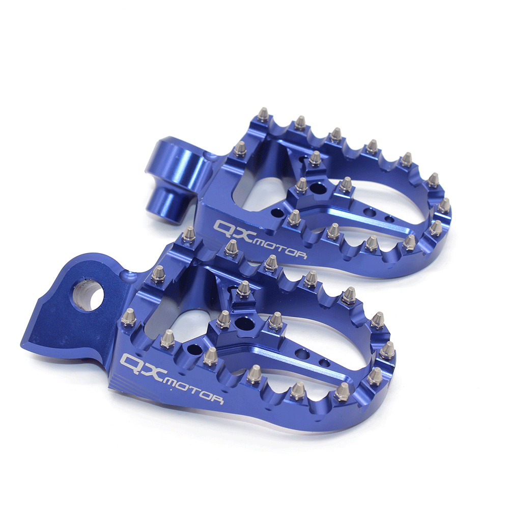 Motorcycle CNC Foot Pegs Rests Footrest Pedals for YAMAHA Yz 125 250 Yz125 Yz85 Yz450f Wr250 450f 99-17 Aluminum Alloy Foot Peg
