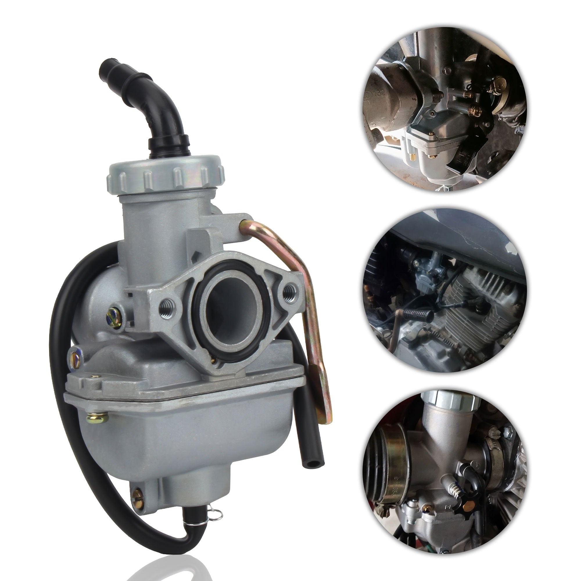 Motorcycle Parts & Accessories SUN Suzuki Gn 125 20mm Titan 150cc Metal CE Pz 30 Racing 28mm Moto Carburetor