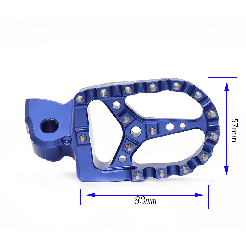 Motorcycle CNC Foot Pegs Rests Footrest Pedals for YAMAHA Yz 125 250 Yz125 Yz85 Yz450f Wr250 450f 99-17 Aluminum Alloy Foot Peg