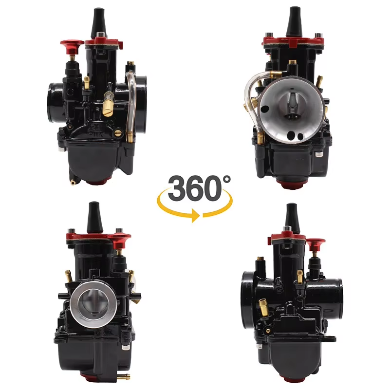 Motorcycle Maikuni PWK Carburetor Parts 21 24 26 28 30 32 34mm Universal Black Aluminum Fcr Carburetor Simple Packaging Version
