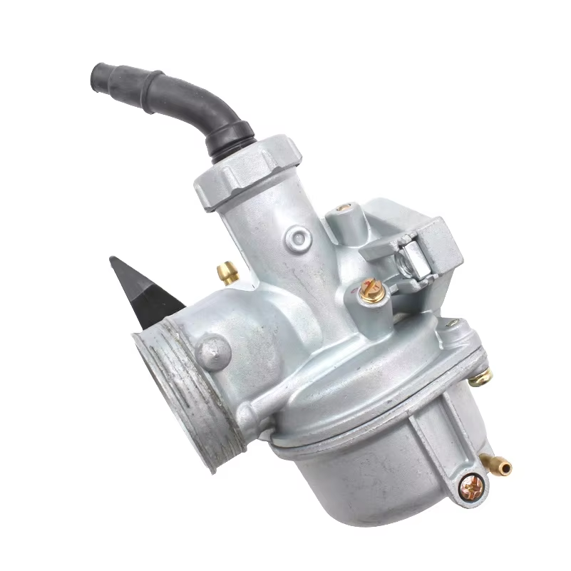 Motorcycle Carburetor Engine PZ22 22mm Carburetor Silver CE Alloy 2 Stroke Carburetor