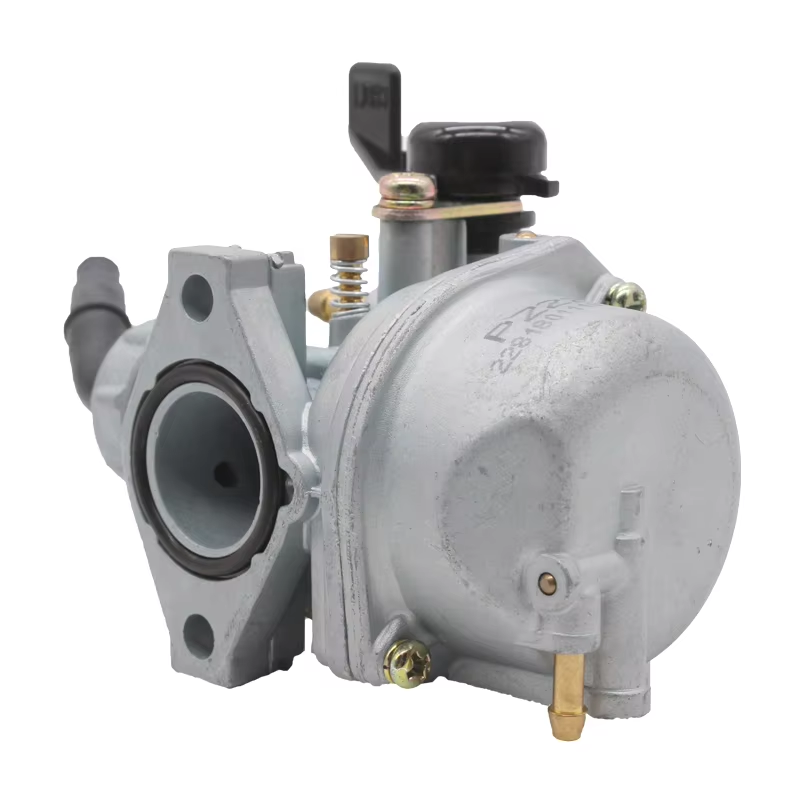Motorcycle Carburetor Engine PZ22 22mm Carburetor Silver CE Alloy 2 Stroke Carburetor