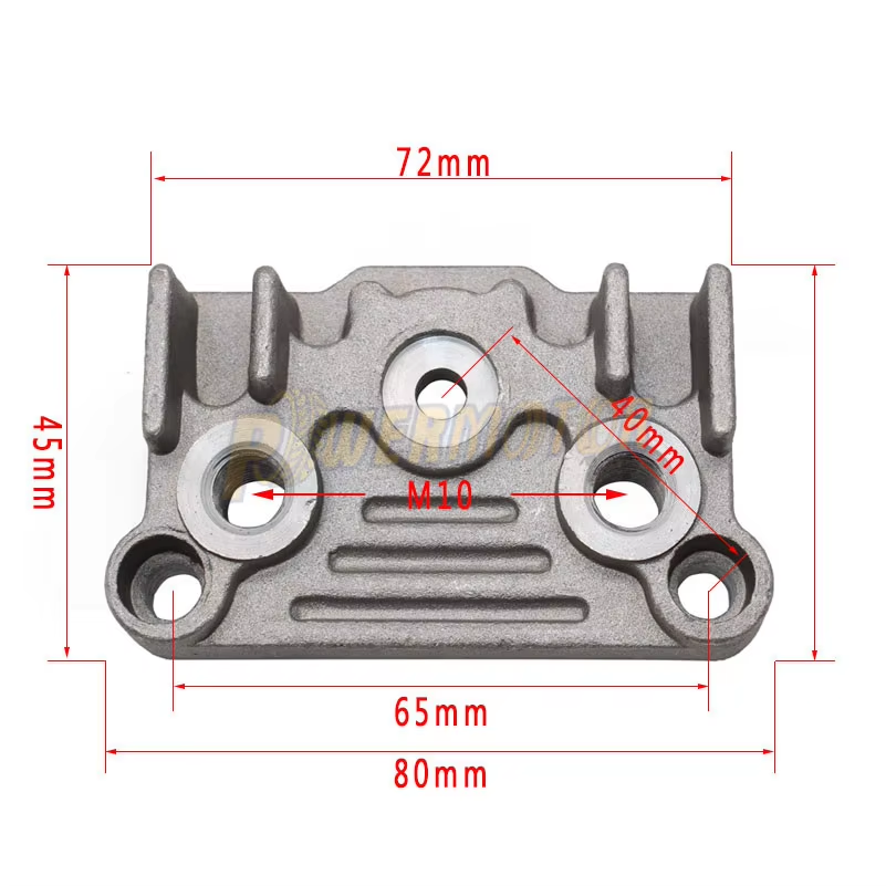 50cc 70cc 90cc 110cc 125cc 140cc Oil Cooler Adapter Engine Cylinder Cover Dirt Pit Bike Monkey Bike Motorcycle Atv Quad Spare