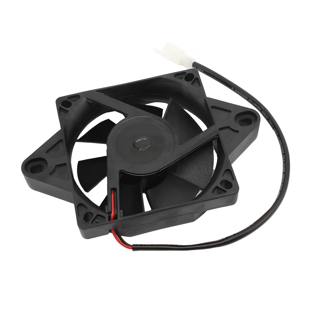 Motorcycle Dc 12 Volt Oil Cooler Electric Radiator Round Cooling System Fan Wheel for 200 250 Cc Atv Buggy Engine Cooling Fan