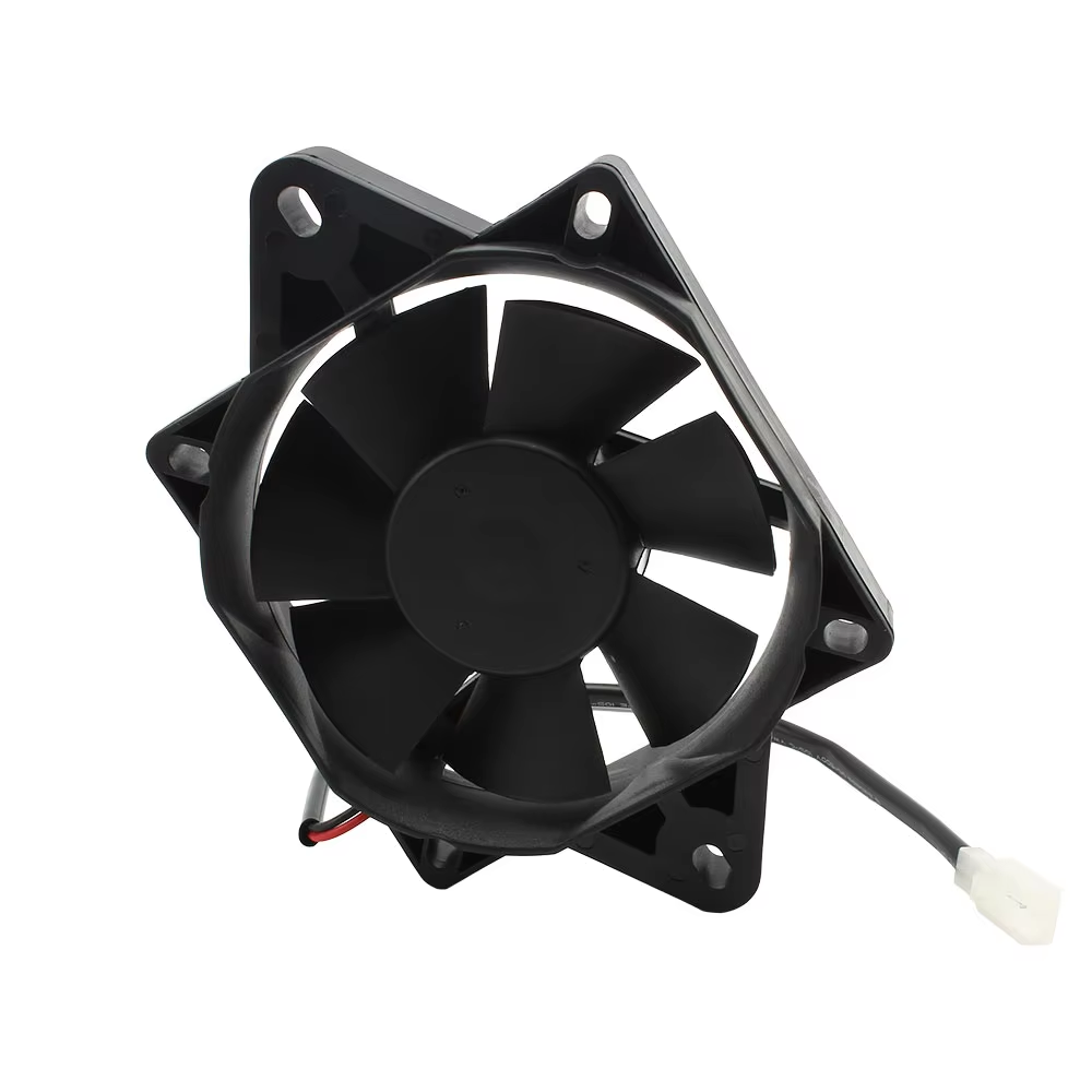 Motorcycle Dc 12 Volt Oil Cooler Electric Radiator Round Cooling System Fan Wheel for 200 250 Cc Atv Buggy Engine Cooling Fan