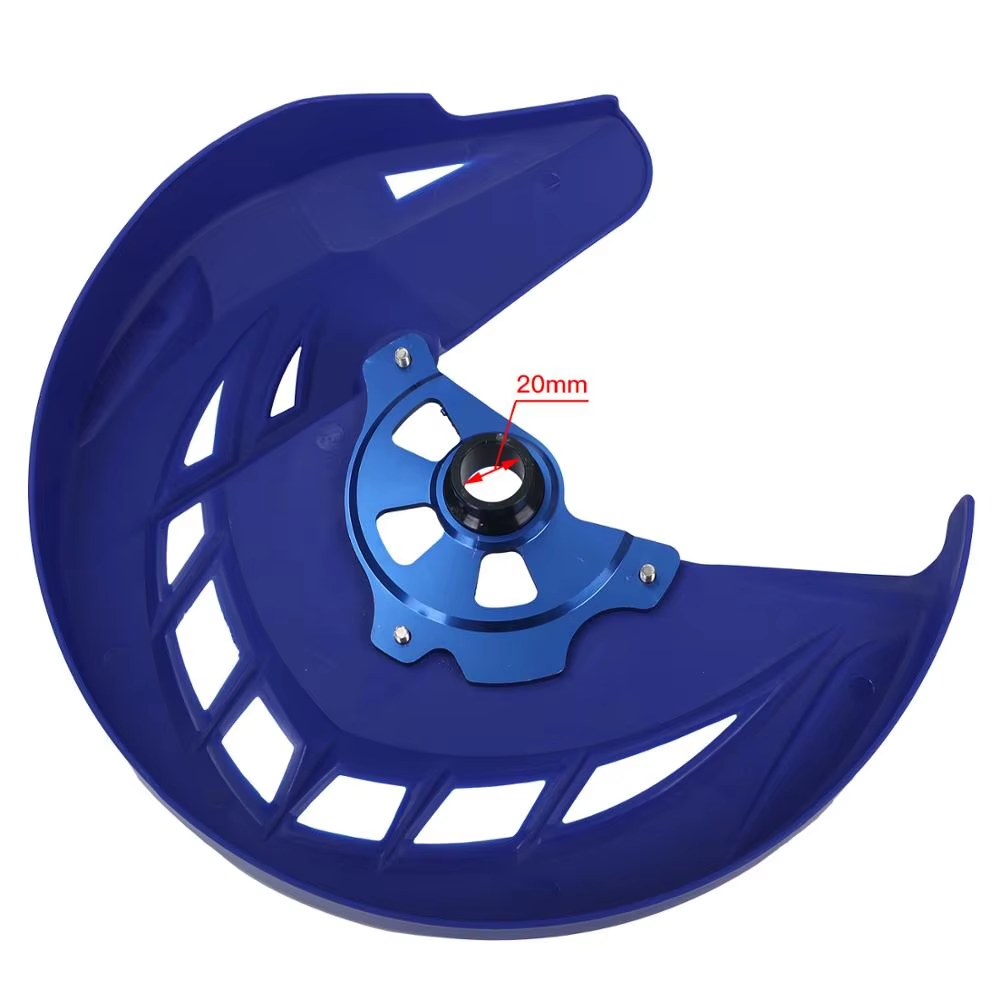 Motorcycle Front Brake Disc Guard Disc Brake Protector for YAMAHA YZF YZ250F YZ450F YZ250FX 2014 2015 Plastic Rotor Guard