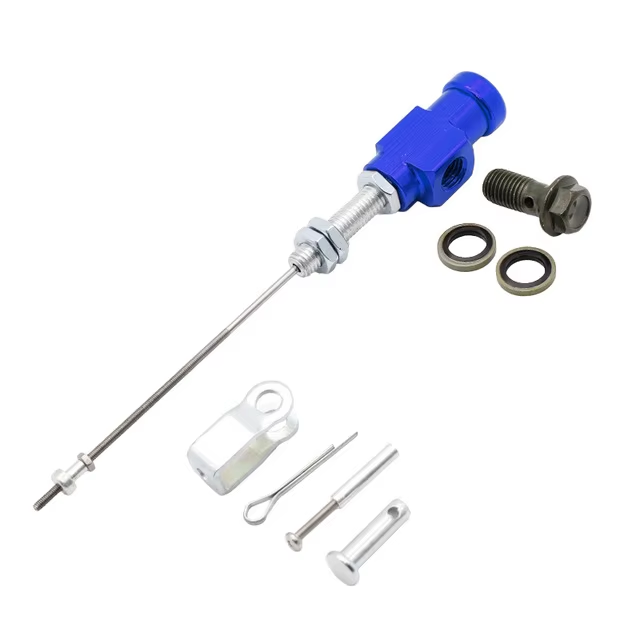 Motorcycle Brake Master Cylinder Rod System Efficient Transfer Pump M10X1.25Mm for Honda Kawasaki Yamaha Hydraulic Clutch Kit