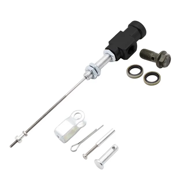 Motorcycle Brake Master Cylinder Rod System Efficient Transfer Pump M10X1.25Mm for Honda Kawasaki Yamaha Hydraulic Clutch Kit