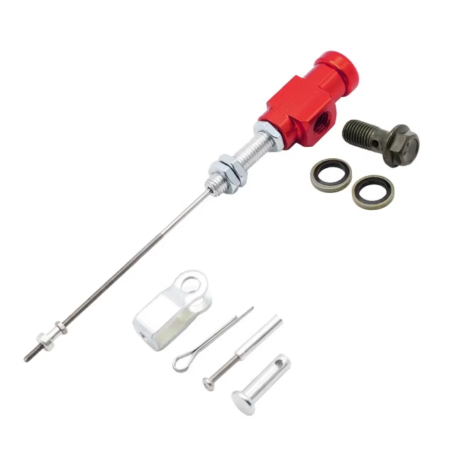Motorcycle Brake Master Cylinder Rod System Efficient Transfer Pump M10X1.25Mm for Honda Kawasaki Yamaha Hydraulic Clutch Kit