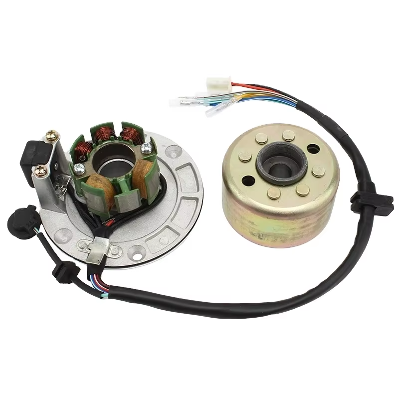 Motorcycle Magnet Motor Stator Coil Kits Fit for Lifan 150cc Engine High-Speed Magnet Motor Stator Coil Pit Bike Scooter ATV