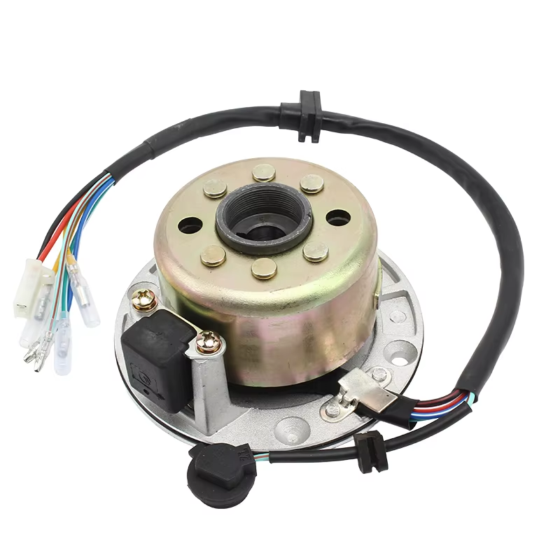 Motorcycle Magnet Motor Stator Coil Kits Fit for Lifan 150cc Engine High-Speed Magnet Motor Stator Coil Pit Bike Scooter ATV
