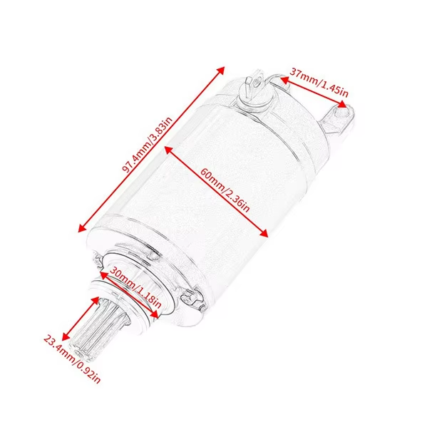PowerMotor Starter Starting Motor for T1311112 T1314455 T1310060 Tiger 800 Triple 675/675R