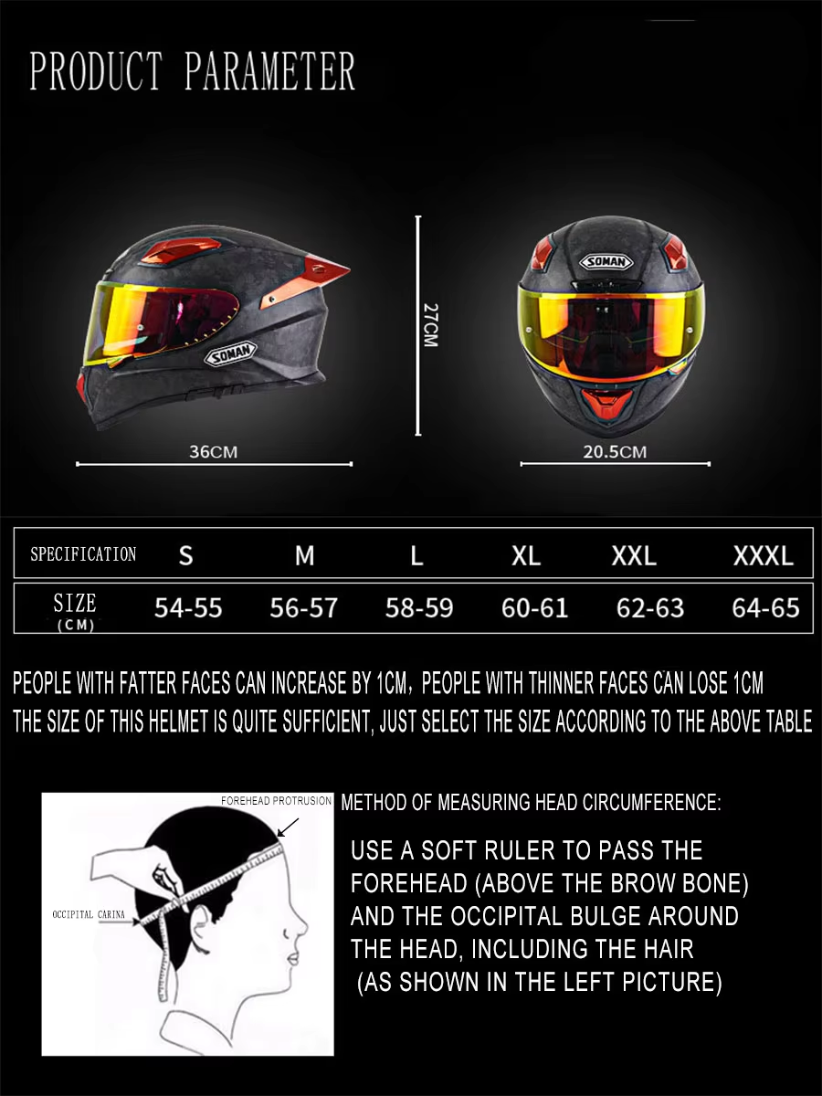 PowerMotor X8 Carbon Fiber Motorcycle Helmet Men's and Women's Full Helmet Full Covered Personalized Motorcycle Helmet Full-face