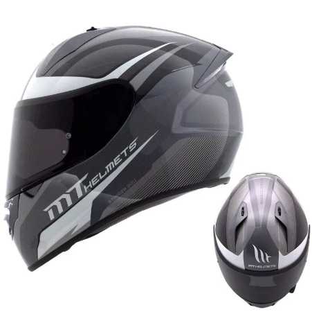 PowerMotor MT Spain Custom Motorcycle Helmet Men and Women Sunscreen Anti-fog Full Face Helmet Stinger Racing Knight Locomotive