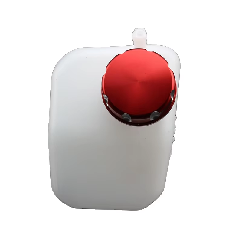 Motorcycle Plastic Water Coolant Reservoir Tank CNC Coolant Reservoir Tank Radiator Overflow for Kawasaki KLX 250 KLX250