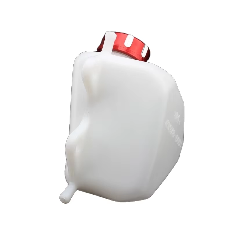 Motorcycle Plastic Water Coolant Reservoir Tank CNC Coolant Reservoir Tank Radiator Overflow for Kawasaki KLX 250 KLX250