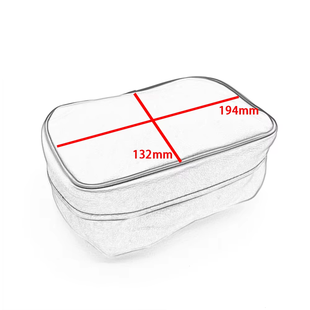 Off Road Motorcycle Rear Tool Bag Tail Kit Storage PU Leather Waterproof Durable for Honda CRF150/250 CRF450 XR250R XR350R XR600