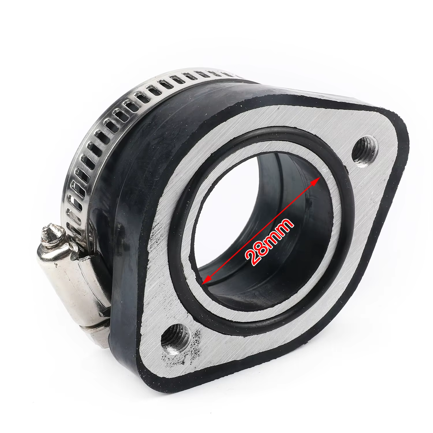 Motorcycle Carburetor Rubber Adapter Inlet Intake Pipe Carburador for OKO KOSO MIKUNI VM24 PE28&30mm Pit Dirt Bike ATV