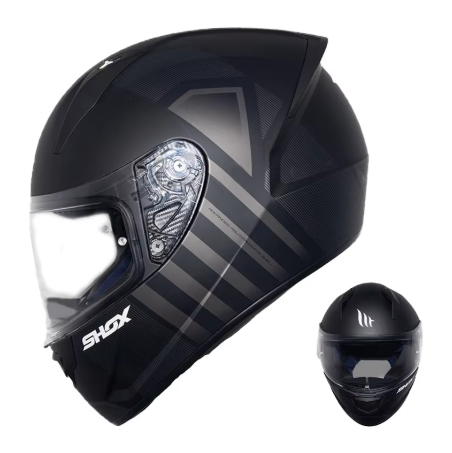 PowerMotor MT Spain Custom Motorcycle Helmet Men and Women Sunscreen Anti-fog Full Face Helmet Stinger Racing Knight Locomotive