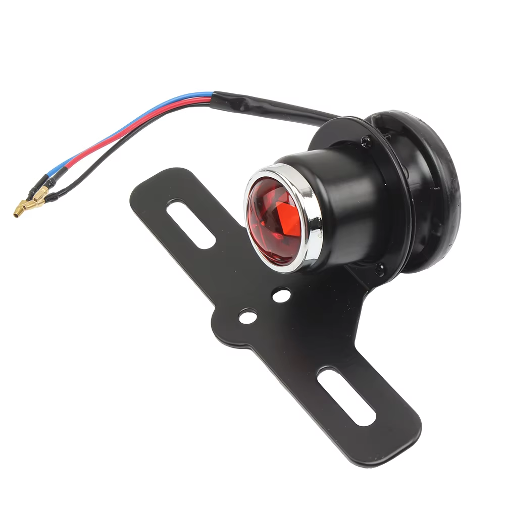 Motorcycle Brake Light Stop Signal Lamp Red for Honda Triumph Harley Yamaha Cafe Racer Retro Motor Bike Universal Free Shipping