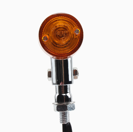 New Zinc Alloy Motorcycle Turn Signal Accessories Light Flashing for Triumph Road Glide Cafe Racer Harley Bike Yamaha Blinker
