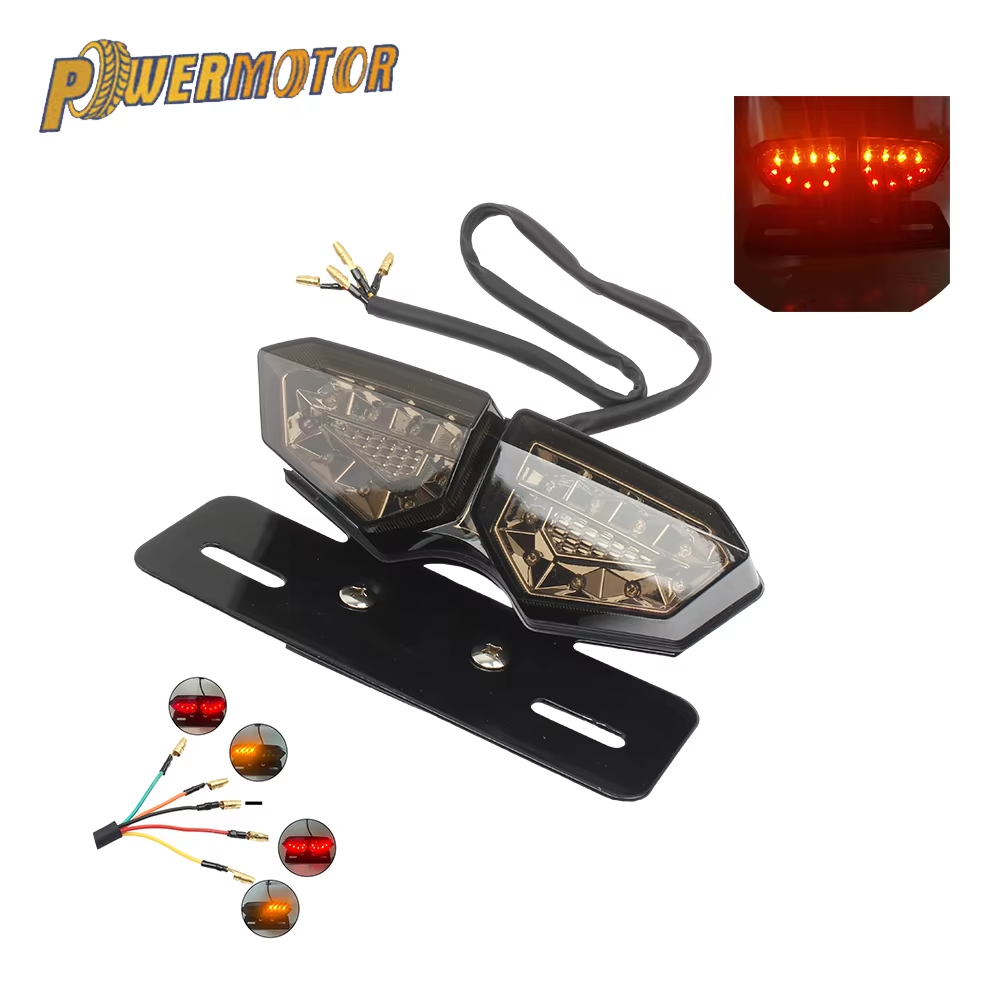 Motorcycle Led Turn Signals Rear Lights Blinker for Motorcycle Suzuki Kawasaki Harley Honda Yamaha Rear Light Led Turn Sign