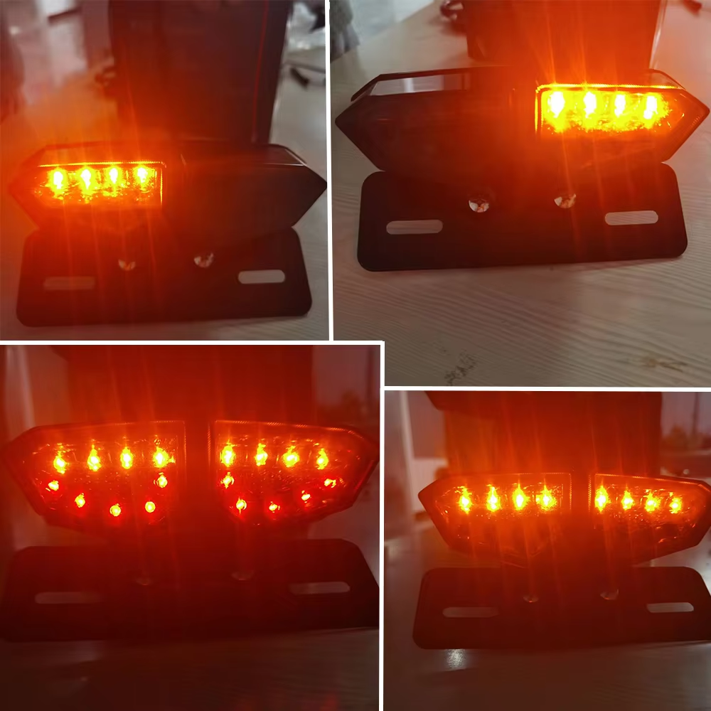 Motorcycle Led Turn Signals Rear Lights Blinker for Motorcycle Suzuki Kawasaki Harley Honda Yamaha Rear Light Led Turn Sign