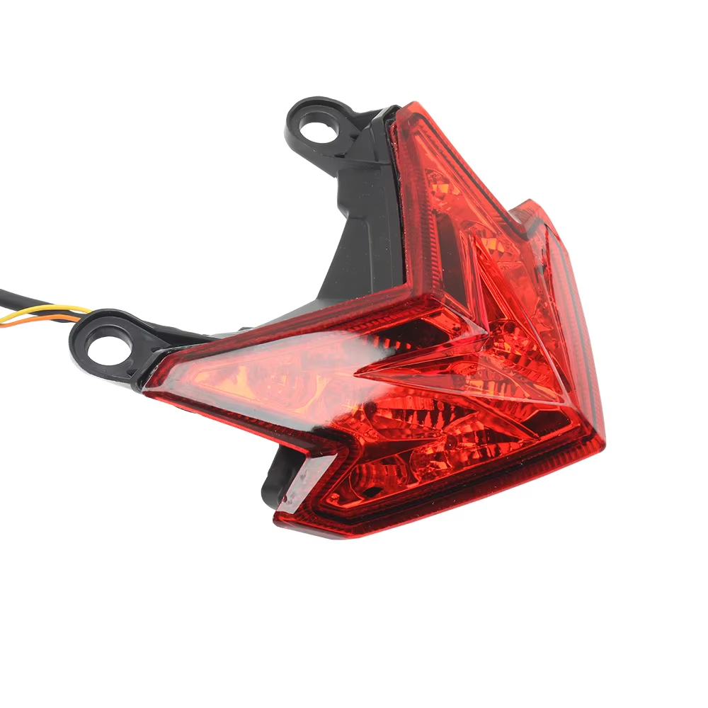 Arrows Led Motorcycle Tail Light for Kawasaki ZX6R Z800 Z125 2016 2022 Turn Signal Warning Brake Light Universal Multifunction