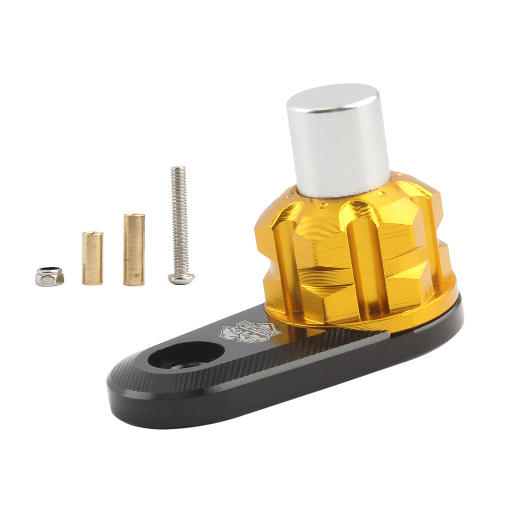 1PCS Motorcycle CNC Parking Brake Lever Lock Universal Parking Brake Switch Button Lock Moto Accessories Parts