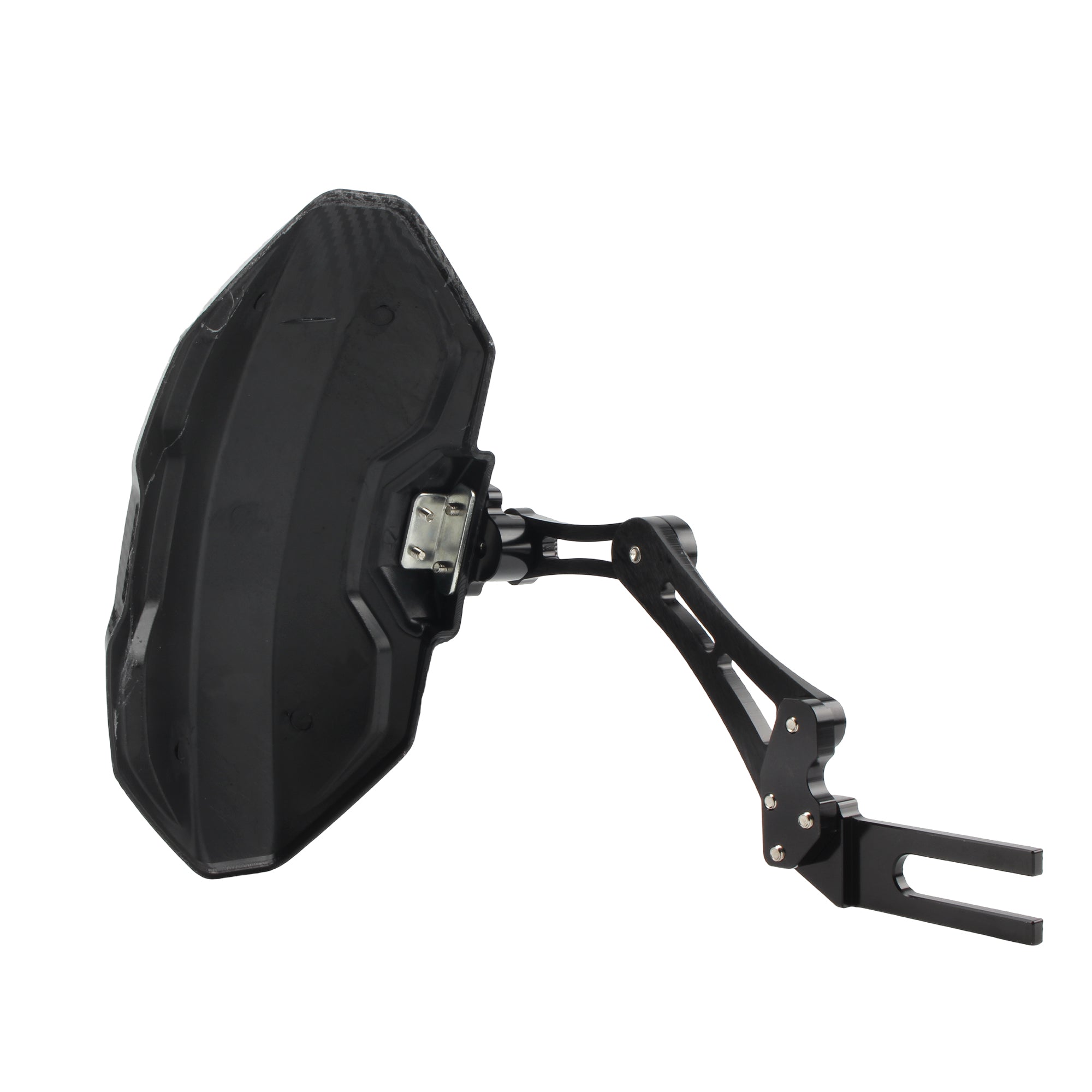 For Universal Motorcycle Imitation Carbon Fiber Adjustable Rear Wheel Fender Mudguard Extend Extender Motocross Accessories