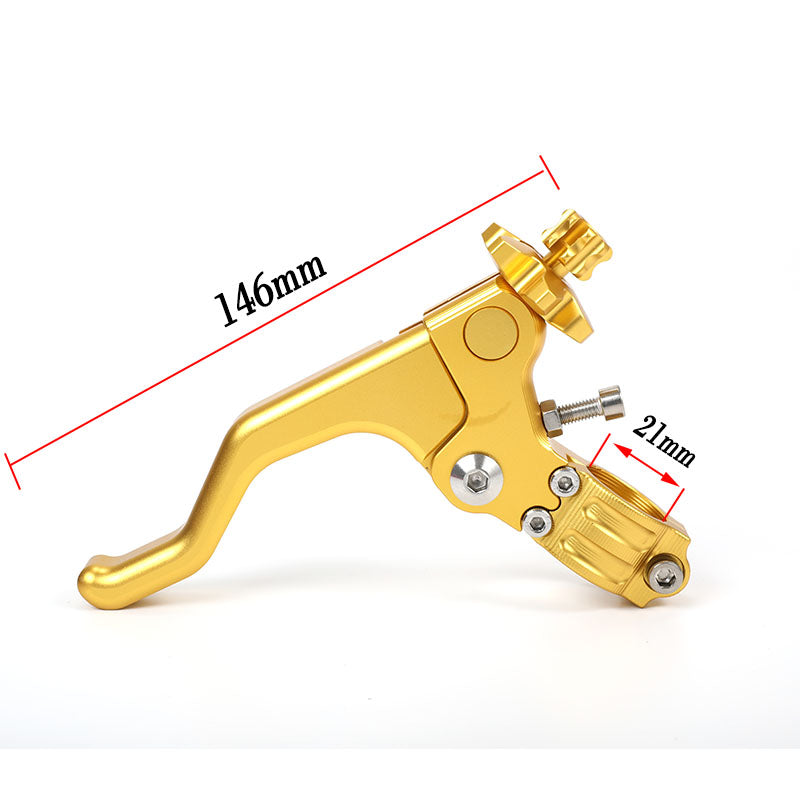 Motorcycle 22mm CNC Short Stunt Clutch Lever Perch for Honda CR80/125 CRF 250R/X 450R/X XR650R Suzuki RM85 RM250 Brake Clutch