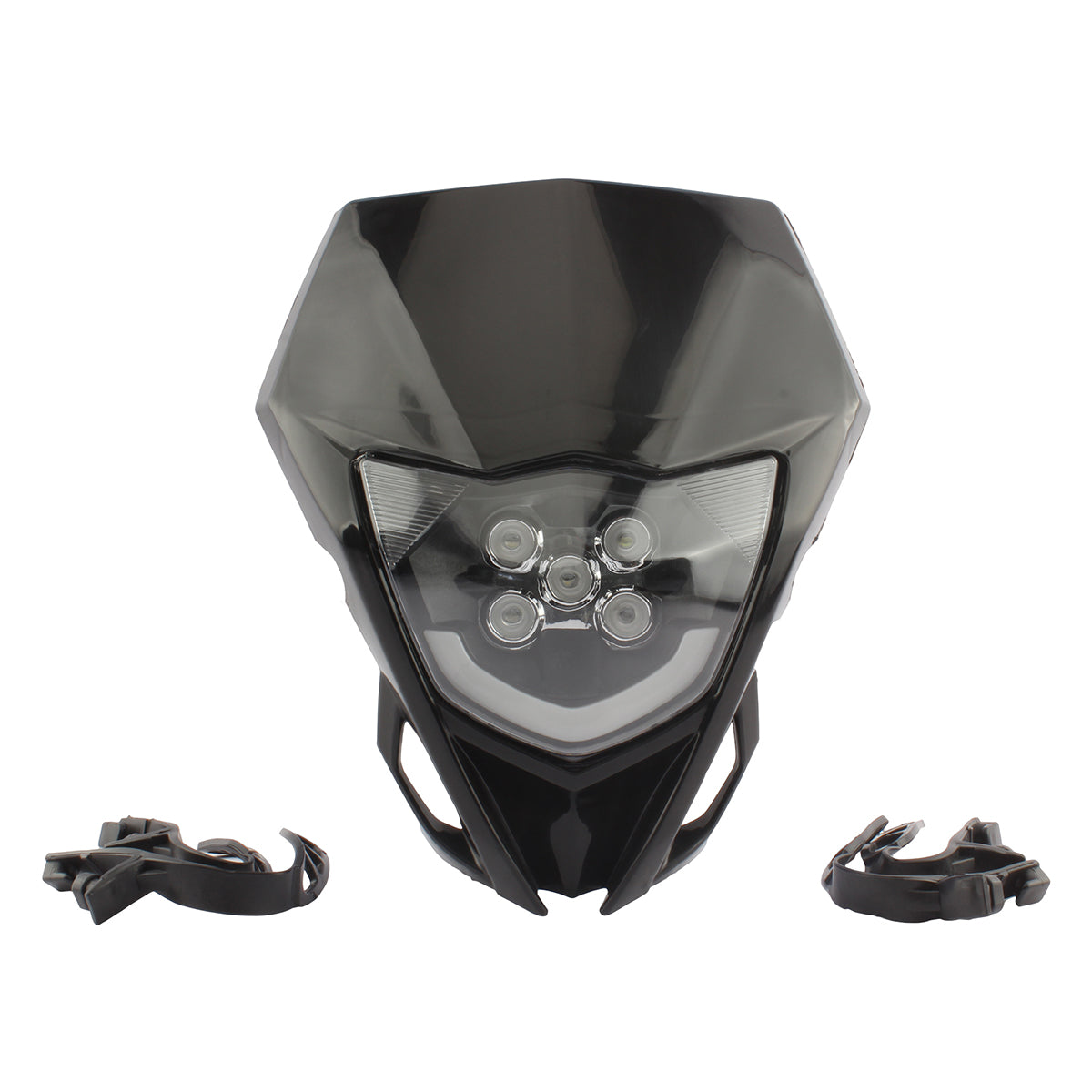 Cross Headlight Plate Motorcycle Headlights LED for Yamaha WR YZ 250F 250R 450F TTR WR FX MX Dirt Bike Enduro Motocross Fairing