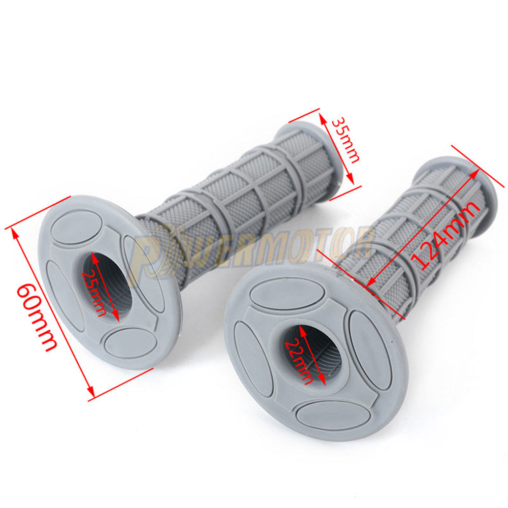 Motorcycle Handlebar Grips 22mm 7/8" Multiple Colors for Honda Kawasaki Yamaha Suzuki Bmw Mx Pit Dirt Bike Grip Throttle Assist