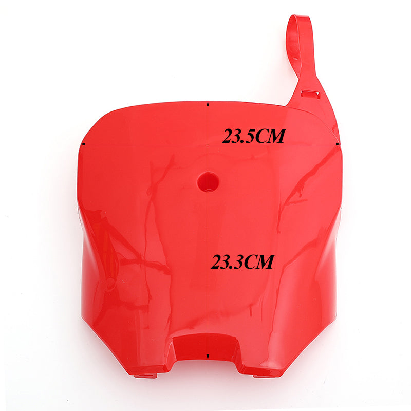 Plastic Number Plate Fender Cover Fairing for HONDA CRF100 CRF80 CRF70 XR100 XR80 XR70 Style Dirt Pit Bike Free Shipping