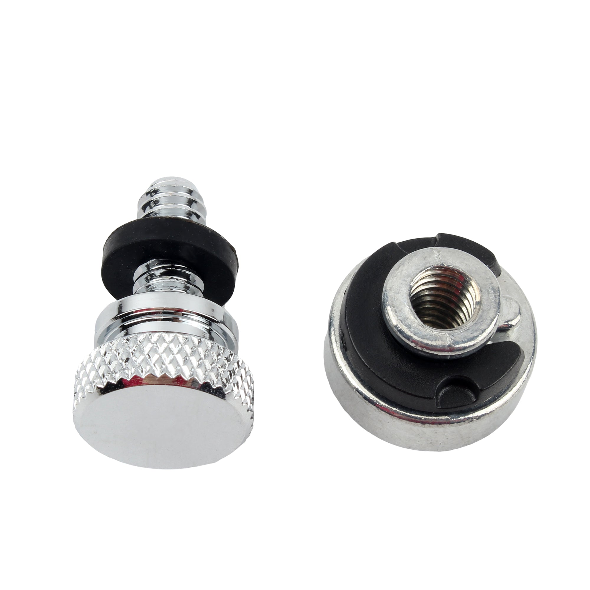 For Harley Sportster Touring Street Glide Motorcycle Seat Mount Bolt Screw Thread Seat Bolt saddle Screw Nut Mount Knob Cover