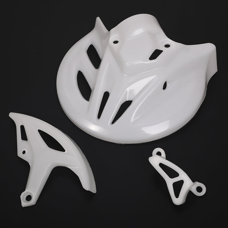 Brake Disc Protective Cover Protective Plate Brake Protection Rear Calipers Cover Fit to CRF T4 T6 CRF 250 CRF 450 Dirt Bikes