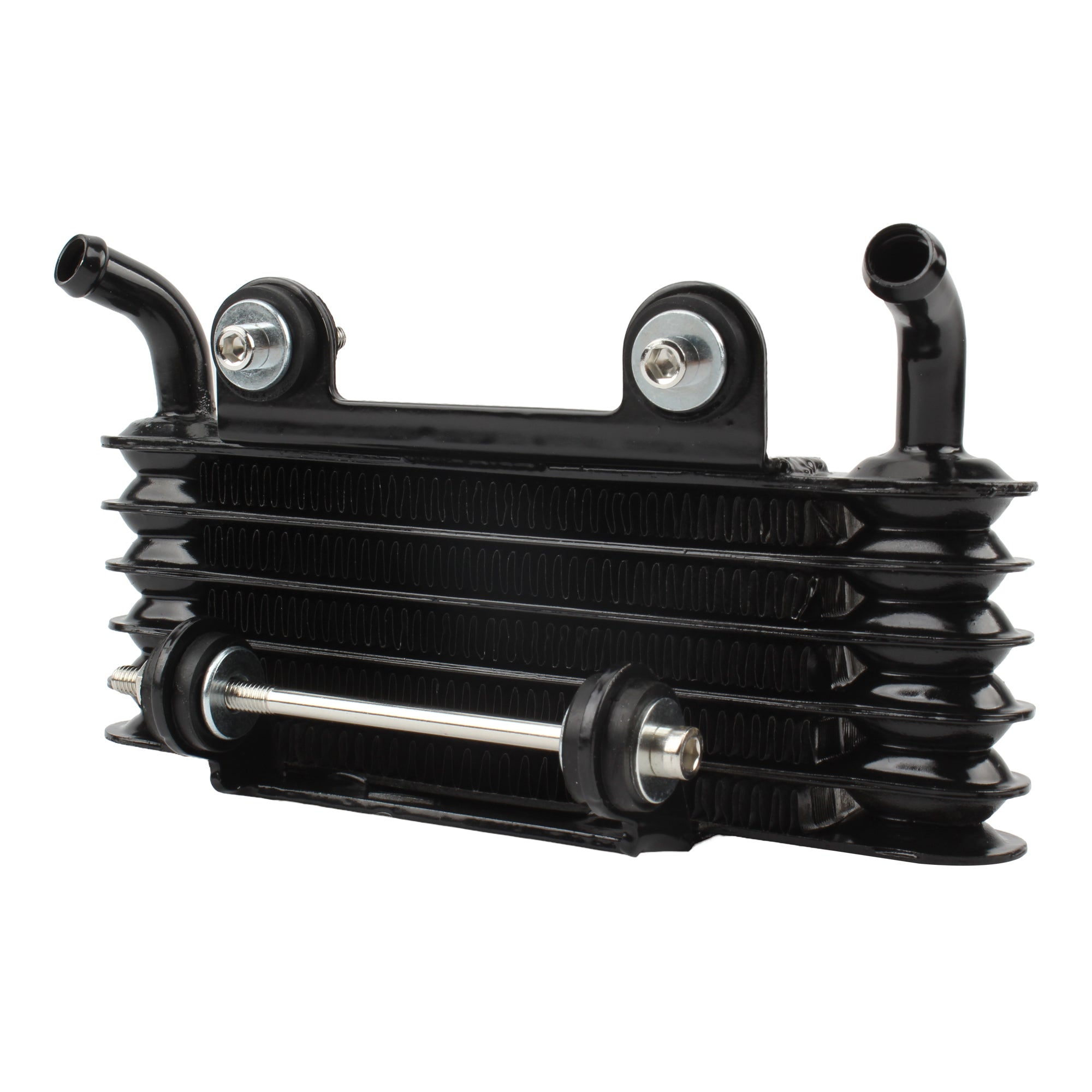 200cc Universal Motorcycle Oil Radiator Aluminum Cooling 5 Row for Kawasaki Honda Yamaha Suzuki Enduro Dirt Bike Modified Parts