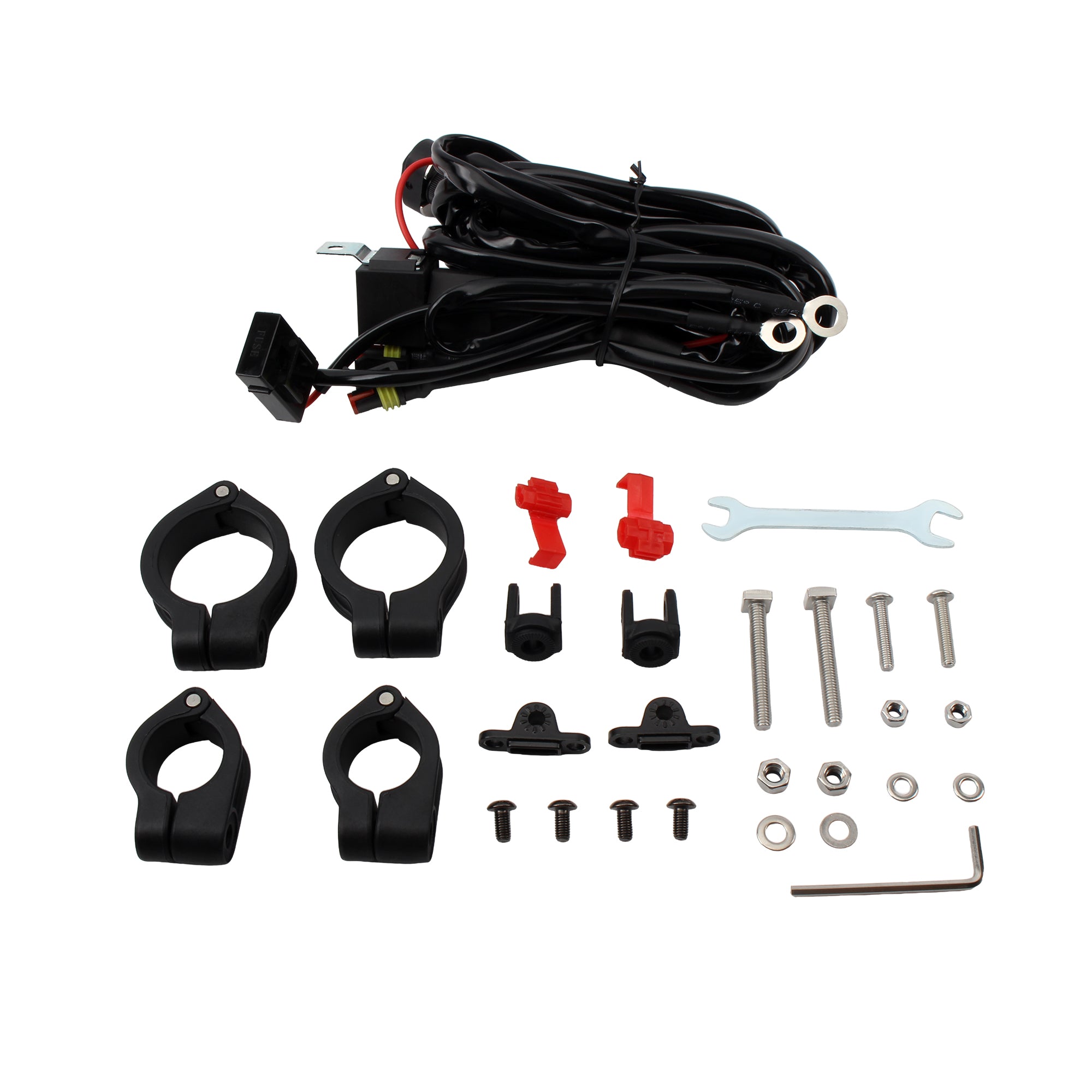 1 Pair Motorcycle LED Spotlight for BMW R1200GS F850GS 750GS 1250GS LC Adventure Front Spot Lamp Upgraded Auxiliary Light