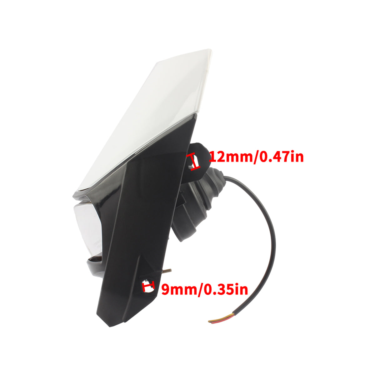 Motorcycle Led Headlight Cafe Racer for Yamaha YZ Honda CRF Suzuki Universal Head Light 35W Enduro Dirt Bike Motocross HeadLamp