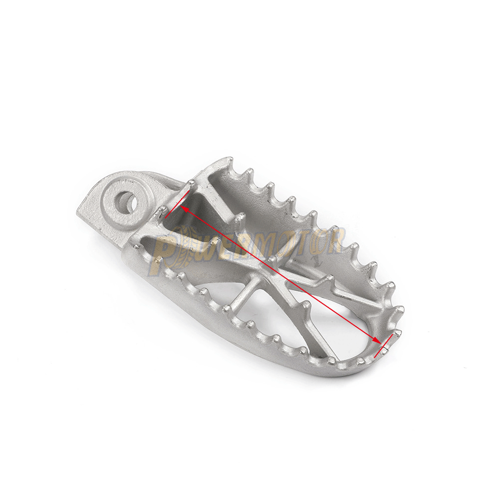 Motorcycle Stainless Steel Foot Pedals Passenger Footrest Motorcycle Pedal for Harley 883 Rear Footpedals and Suzuki 600 2003 Re