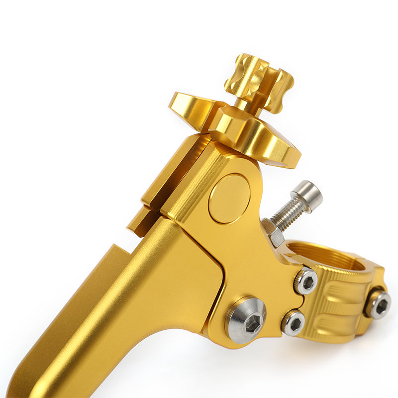 Motorcycle 22mm CNC Short Stunt Clutch Lever Perch for Honda CR80/125 CRF 250R/X 450R/X XR650R Suzuki RM85 RM250 Brake Clutch