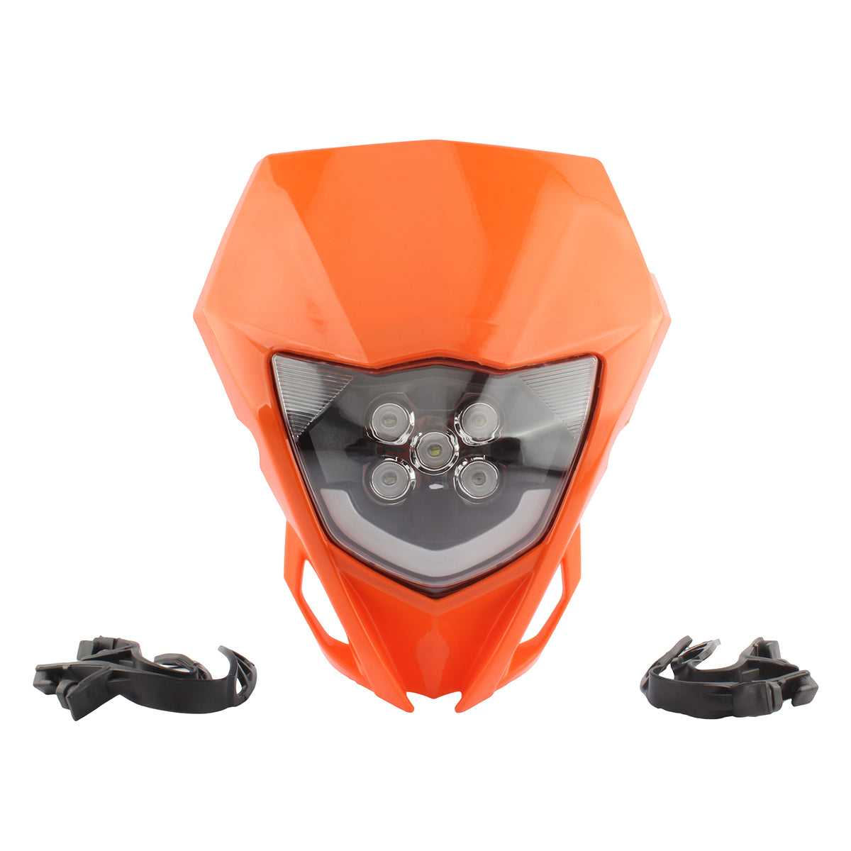 Cross Headlight Plate Motorcycle Headlights LED for Yamaha WR YZ 250F 250R 450F TTR WR FX MX Dirt Bike Enduro Motocross Fairing