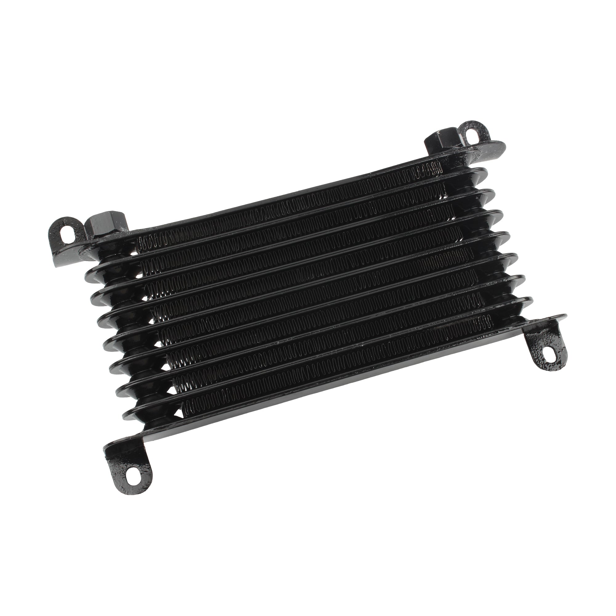 Motorcycle Aluminum Engine Oil Cooler 8 Row Cooling Radiator Universal Fit for 125CC-250CC Motorcycle Dirt Bike ATV